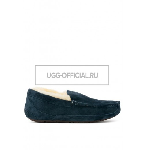 UGG MENS Ascot Metallic Navy