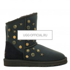 UGG Jimmy Choo Starlit Metallic Chocolate