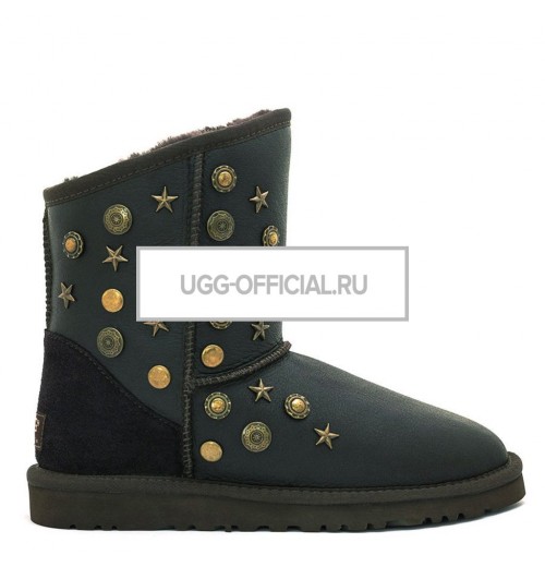 UGG Jimmy Choo Starlit Metallic Chocolate