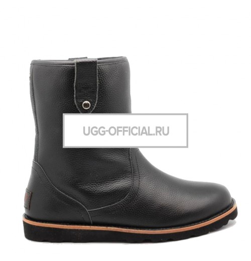 UGG Mens Stoneman Short Leather Black