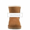 UGG Bailey Bow Mini Medallion Chestnut