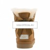 UGG Bailey Bow Mini Medallion Chestnut