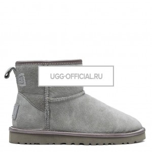 UGG Classic Mini Crystal Bow Grey