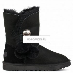 Bailey Button Pom Black