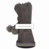 Bailey Button Pom Grey