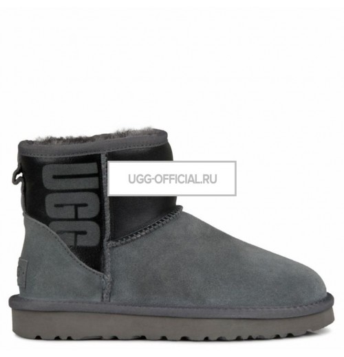 Classic Mini Rubber Boot Grey