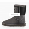 Classic Short Rubber Boot Grey