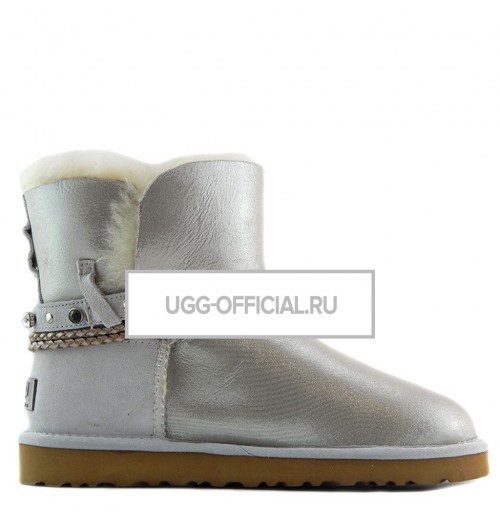 UGG Women's Renn Glitter Metallic Silver