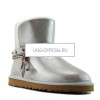 UGG Women's Renn Glitter Metallic Silver