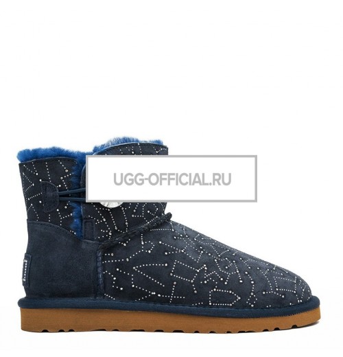 UGG Bailey Button Mini Constellation Bling Navy