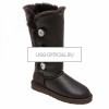 UGG Bailey Button Triplet Bling Metallic Chocolate