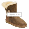 UGG Bailey Button Bomber Chestnut