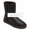 UGG MENS Classic Short Metallic Chocolate