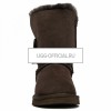 UGG Bailey Button Chocolate