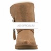 UGG Bailey Button Lilou Fancy Chestnut