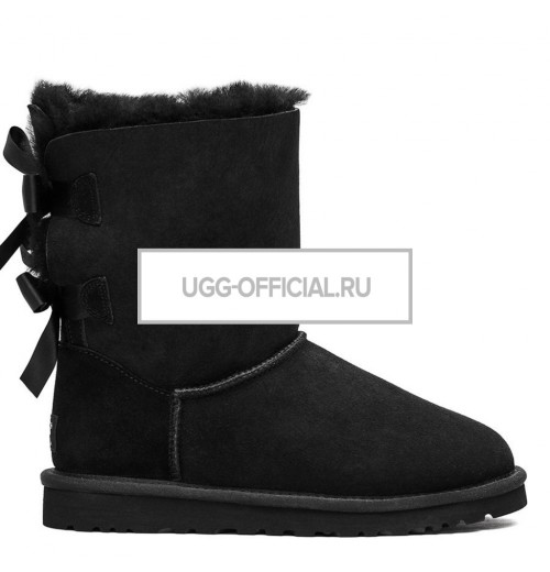 UGG Bailey Bow Black