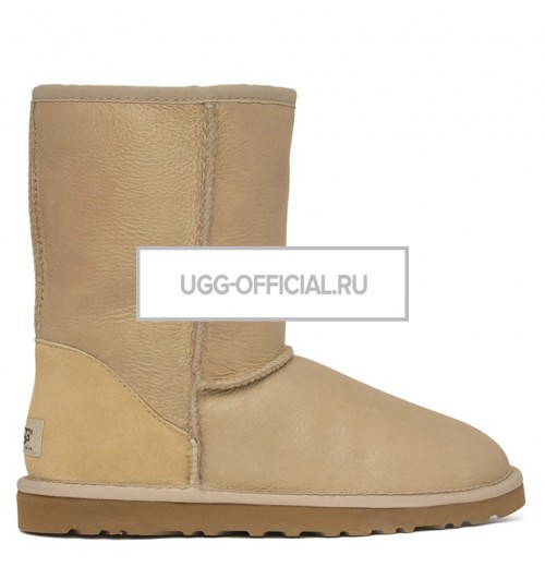 UGG Classic Short Metallic Sand