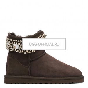 UGG Jimmy Choo Multicrystal Chocolate