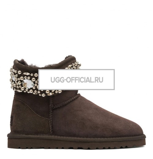 UGG UGG Jimmy Choo Multicrystal Chocolate