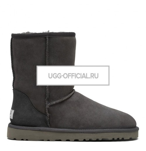 UGG Classic Short Grey