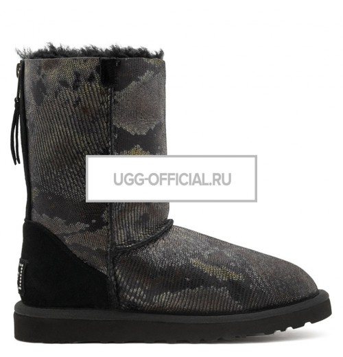 UGG Classic Short ZIP Snake