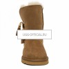 UGG Bailey Button Charms Chestnut