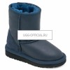 UGG KIDS Classic Short Metallic Navy