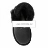 UGG KIDS Bailey Button Metallic Black