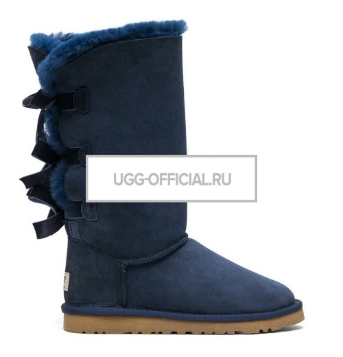 UGG Bailey Bow Tall Navy