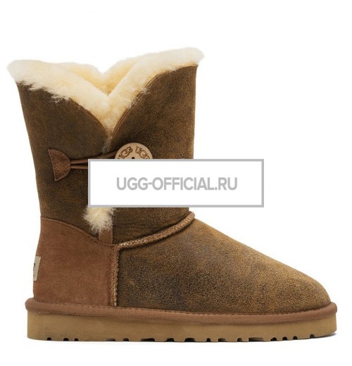 UGG Bailey Button Bomber Chestnut