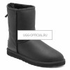 UGG Classic Short ZIP Metallic Black