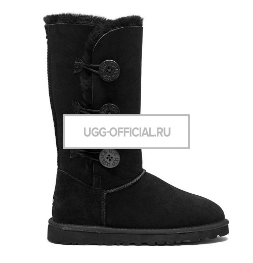 UGG Bailey Button Triplet Black