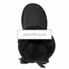 UGG KIDS Bailey Bow Metallic Black