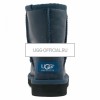 UGG KIDS Classic Short Metallic Navy