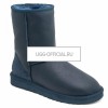 UGG Classic Short Metallic Navy