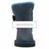 UGG KIDS Bailey Button Metallic Navy