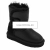 UGG KIDS Bailey Button Metallic Black