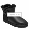 UGG Mini Bailey Button Metallic Black