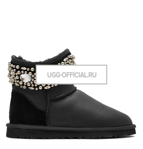 UGG UGG Jimmy Choo Multicrystal Metallic Black