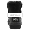 UGG Mini Bailey Button Pearl Black