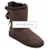 UGG Bailey Bow Chocolate