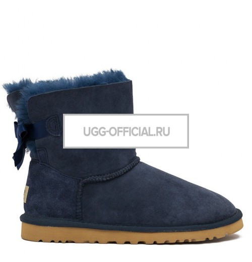 UGG Mini Bailey Bow Navy