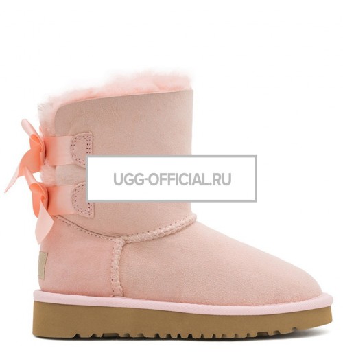 UGG KIDS Bailey Bow Pink 2