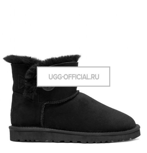 UGG Bailey Button Mini Black