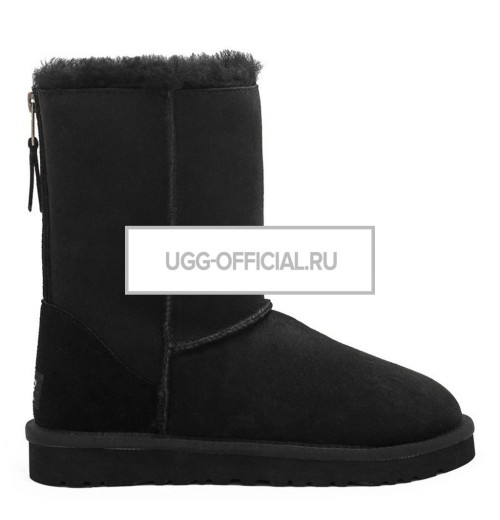 UGG Classic Short ZIP Black