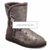 UGG Bailey Button Lilou Fancy Chocolate