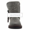 UGG Bailey Button Lilou Bomber Chocolate