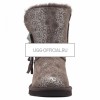 UGG Bailey Button Lilou Fancy Chocolate