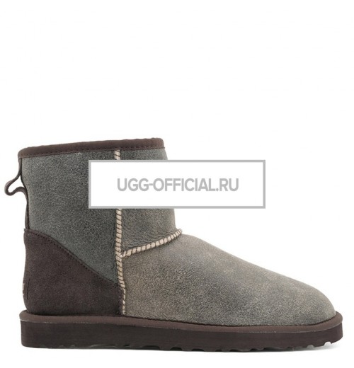 UGG MENS Classic Mini Bomber Chocolate 2