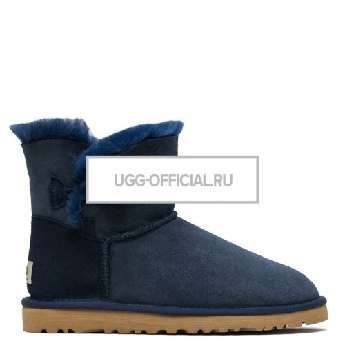 UGG Mini Bailey Button Navy